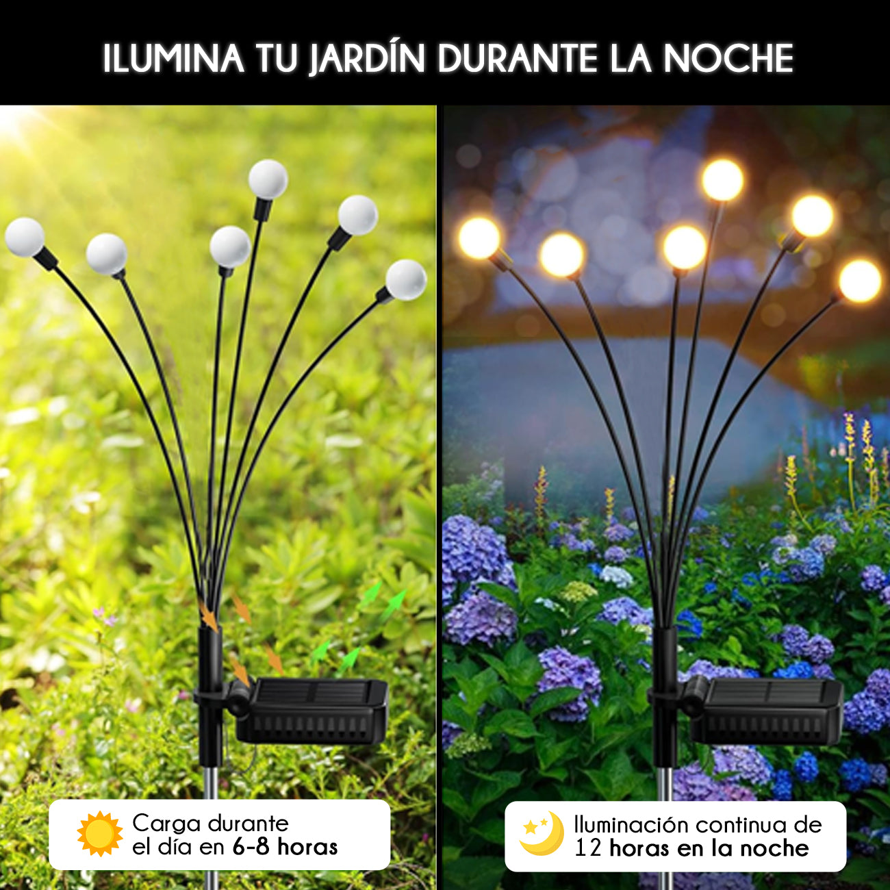 PROMO LUCES SOLARES PARA JARDÍN SUNGLOBES®